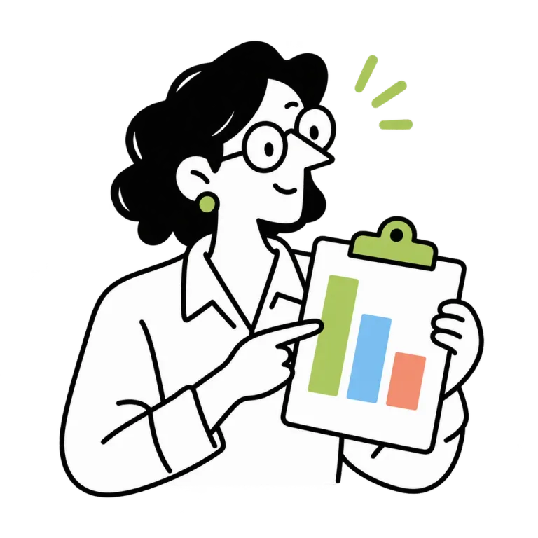 Clinic analytics illustration